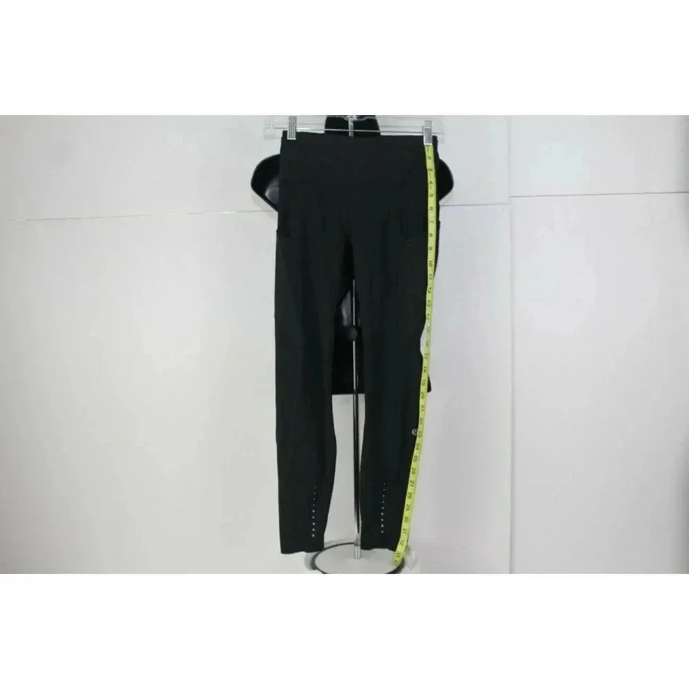 Lululemon Black Capri Leggings - Size Women's 4